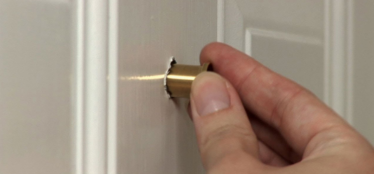 peephole door repair in Streamwood